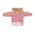 Baveta impermeabila PetiteMars cu maneci lungi 38×42 cm 24 luni+ Pink Pears
