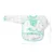 Baveta impermeabila cu maneci 33×35 cm Akuku Ursulet verde
