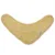 Baveta textila cu doua straturi tip bandana din bambus Honey Yellow