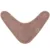 Baveta textila tip bandana din bambus Mellow Mauve
