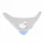 Baveta triunghi cu accesoriu dentitie BabyJem Cowboy Bib Blue