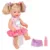 Bebelus cu par si Biberon Loko Toys 40 cm