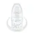 Biberon Nuk First Choice 150 ml cu toarte si adaptor din silicon alb 6 luni+