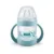 Biberon Nuk Nature Sense cu tetina de invatare vernil 150ml
