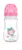 Biberon anticolici Canpol cu gat larg 240 ml pp Easy Exotic animals 35221 Pink