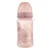 Biberon anticolici cu tetina de silicon Canpol Easy Start Gold 240 ml Roz