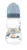 Biberon cu capac Lorelli 0 luni+ 125 ml Elephant Moonlight Blue