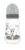 Biberon cu capac Lorelli 0 luni+ 125ml Giraffe Ice Grey