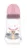 Biberon cu capac Lorelli Blush Pink 0 luni+ 125 ml