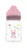 Biberon cu gat larg 0 luni+ 250 ml Blush Pink
