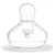 Biberon cu gat larg Unisex PP 260 ml tetina silicon ortodontica, debit mediu 0+ luni