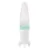 Biberon cu lingurita silicon Kikka Boo Rocket Mint 90 ml