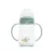 Biberon cu manere My Friend tetina moale din silicon 0 luni+ 250 ml Iceberg Green