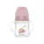 Biberon cu manere si tetina silicon Canpol Easy Start Sleepy Koala 120 ml Roz