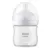 Biberon cu tetina din silicon Avent Natural Response 3.0 125 ml 0+