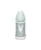 Biberon cu tetina rotunda din silicon cu 3 fluxuri iepuras cu linii verzi Hygge Suavinex 270 ml