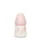 Biberon cu tetina rotunda din silicon debit lent iepuras roz Hygge Suavinex 150 ml