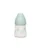 Biberon cu tetina rotunda din silicon debit lent iepuras verde Hygge Suavinex 150 ml