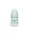 Biberon cu tetina rotunda din silicon debit lent pisica verde Hygge Suavinex 150 ml