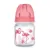Biberon de sticla 120 ml Canpol Easy Start Jungle pink