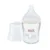 Biberon de sticla 120 ml cu tetina din silicon si control de temperatura Nuk PM Strenght 0 luni + S Rainbow
