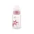 Biberon de sticla cu tetina anticolici Lorelli Baby Care Stars 120 ml 0+ Blush Pink