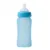 Biberon termo din sticla acoperita de silicon cu indicator de temperatura Bo Jungle 300 ml albastru