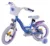 Bicicleta EL Disney Frozen 14 inch FM pentru copii cu varsta cuprinsa intre 3,5 si 5 ani, cu o inaltime intre 98 la 110 cm, frana de mana fata, frana de picior spate, stopuri reflectorizante, roti ajutatoare