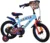 Bicicleta EL Spidey si prietenii 14 inch pentru copii cu varsta cuprinsa intre 3,5 si 5 ani, cu o inaltime intre 98 la 110 cm, frana de mana fata, frana de picior spate, stopuri reflectorizante, roti ajutatoare