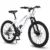 Bicicleta MTB Carpat One S26103 Alb, roti 26 inch, inaltime utilizator 150-165 cm, greutate suportata 120 kg