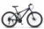 Bicicleta MTB Full-Suspension E-Carpat E2660A NegruGriAlbastru, 26 inch, 150-165 cm inch, greutate suportata 100 kg
