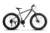 Bicicleta MTB-HT Fat Bike Velors Hercules V2619D GriNegru, roti 26 inch, 21 viteze, frane disc