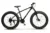 Bicicleta MTB-HT Fat Bike Velors Hercules V2619D NegruGri, roti 26 inch, 21 Viteze, Echipare Shimano, Frane Disc, Cauciucuri Late 26×4.0