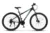Bicicleta MTB Ride Carpat C29303H NegruTurcoaz roti 29 inch, echipare Shimano, manete secventiale, frane hidraulice, cabluri integrate, 21 viteze