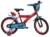 Bicicleta baieti Denver Spiderman 16 inch, varsta 4.5-6.5 ani, inaltimea 105-125 cm, frana de mana pe ambele roti, scaun si ghidon ajustabile, roti ajutatoare detasabile, suport si sticla de apa, clopotel pe ghidon