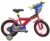 Bicicleta copii Denver Mickey Mouse 14 inch, varsta 4-5.5 ani, inaltimea 95-115 cm, roti ajutatoare, scaun si ghidon ajustabile, frana de mana pe ambele roti