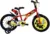 Bicicleta copii Dino Bikes 616MY Mickey Mouse 16 inch, varsta 6-8 ani, inaltimea 107-125 cm, roti ajutatoare, scaun si ghidon reglabile, recipient pentru apa, frana de mana pe ambele roti