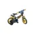 Bicicleta copii Dino Bikes Batman 12 inch, varsta 3-4 ani, inaltimea 87-110 cm, frana pe fata, pinion fix, roti din spuma EVA, scaun reglabil, roti ajutatoare detasabile