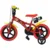 Bicicleta copii Dino Bikes Bing 12 inch, varsta 3-5 ani, inaltimea 87-110 cm, cu roti ajutatoare, anvelope spuma EVA, pinion spate fix, frana de mana pe roata din fata