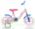 Bicicleta copii Dino Bikes Purcelusa Peppa 10 inch, varsta 2-3 ani, inaltimea 78-107 cm, pinion fix, roti spuma EVA, roti ajutatoare, detasabile, scaun reglabil, greutate maxima suportata 30 kg
