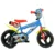 Bicicleta copii Dino Bikes Thomas 12 inch, varsta 3-4 ani, inaltimea 87-110 cm, frana de mana pe roata din fata, roti din cauciuc EVA, aparatoare lant, recipient pentru apa