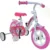 Bicicleta copii Dino Bikes Unicorn 10 inch, de la 3 ani, inaltimea 78-90 cm, roti spuma EVA, scaun ergonomic, roti ajutatoare detasabile