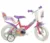 Bicicleta copii Dino Bikes Winx 12 inch, varsta 3-4 ani, inaltimea recomandata 87-110 cm, cosulet pentru cumparaturi si scaunel pentru papusa, frana pe roata din fata, roti din cauciuc EVA