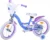 Bicicleta copii EL Disney Frozen ND 16 inch, varsta 4-6 ani, inaltimea 104-110 cm, frana de mana pe ambele roti, scaun si ghidon ajustabile, cosulet accesorii, roti ajutatoare, stopuri reflectorizante