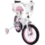 Bicicleta copii Huffy Minnie 14 inch, roti ajutatoare si cosulet, pentru copii cu varsta intre 4 si 6 ani sau cu inaltimea pana la 110 cm, frana de mana pe ambele roti, anvelope cu profil gros, scaun reglabil