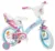 Bicicleta copii Toimsa My Little Pony 14 inch, varsta 4-6 ani, inaltimea 100-110 cm, cos frontal si scaun pentru papusi, frana de mana pe ambele roti, scaun reglabil, roti ajutatoare detasabile
