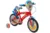 Bicicleta copii Toimsa Paw Patrol Boy Red 14 inch, cu roti ajutatoare si sticluta de apa cu suport, scaun si ghidon reglabile pe inaltime, frana de mana pe ambele roti, anvelope cu profil gros
