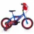 Bicicleta copii Toimsa Spiderman 14 inch, de la 4 ani, inaltimea recomandata 100-117 cm, roti ajutatoare, frana de mana pe ambele roti, scut frontal, roti ajutatoare detasabile
