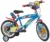 Bicicleta copii Toimsa Superman 16 inch, cu roti ajutatoare si sticluta de apa cu suport,de la 5 ani, inaltimea recomandata intre 110-120 cm, scaun si ghidon reglabile pe inaltime