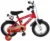 Bicicleta copii Volare Disney Cars 12 inch, inaltimea recomandata intre 92 – 105 cm, frana de mana pe roata din fata, frana de picior pe roata din spate, roti ajutatoare, suport si sticla pentru apa